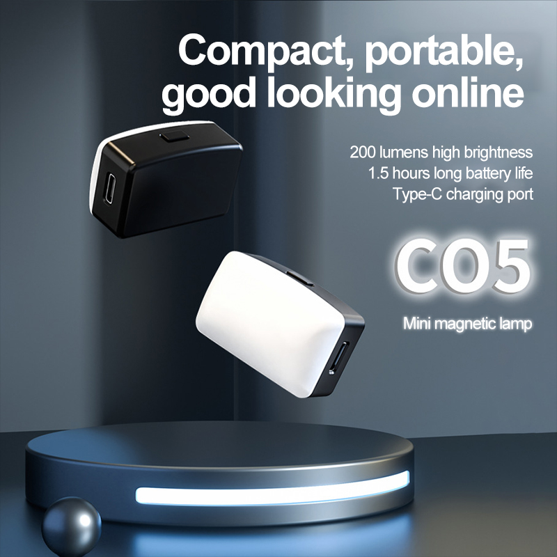 Photography Lighting Portable - Mini Magnetic Selfie Fill Light Portable