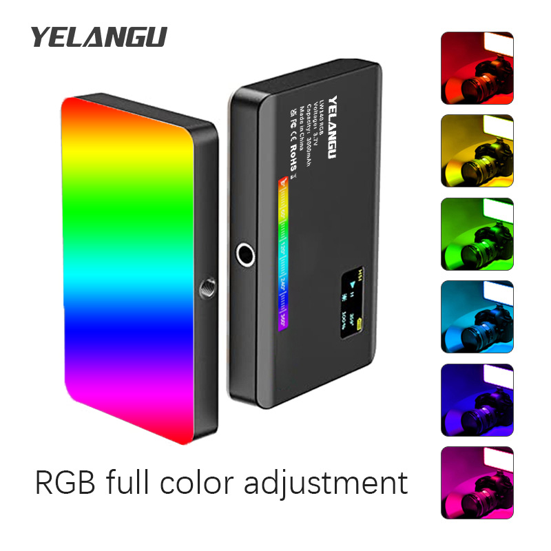Photography Lighting Background - YELANGU RGB LED Video Light W140