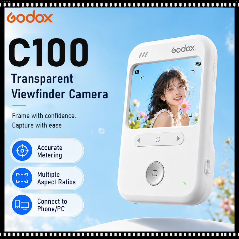 Photography Lighting Godox - Godox C100 Transparent View Camera 2-in-1