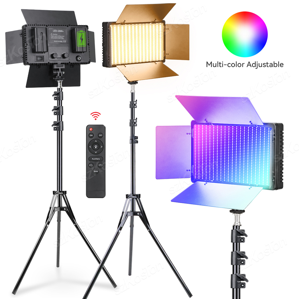 Photography Lighting Background - RGB Photography Video LED Fill Light