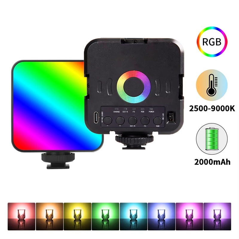 Photography Lighting Portable - Portable Mini RGB Video Light Photography