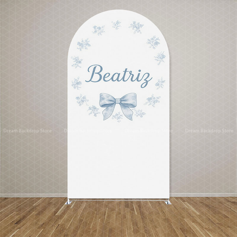 Custom Name Light Blue Bow Flo - Photography Lighting Names ulasan dan harga