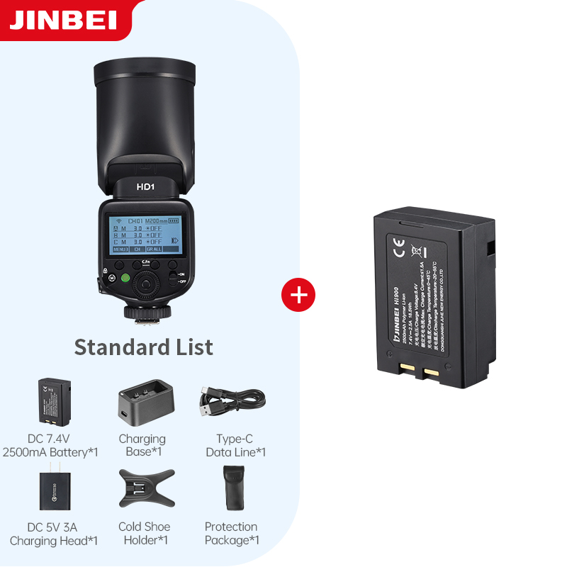 JINBEI HD-1Round-head HSS Spee - Photography And Lighting ulasan dan harga