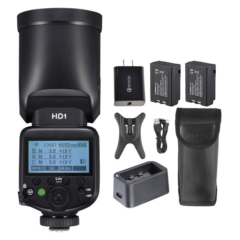 JINBEI HD-1Round-head HSS Spee - Photography And Lighting ulasan dan harga