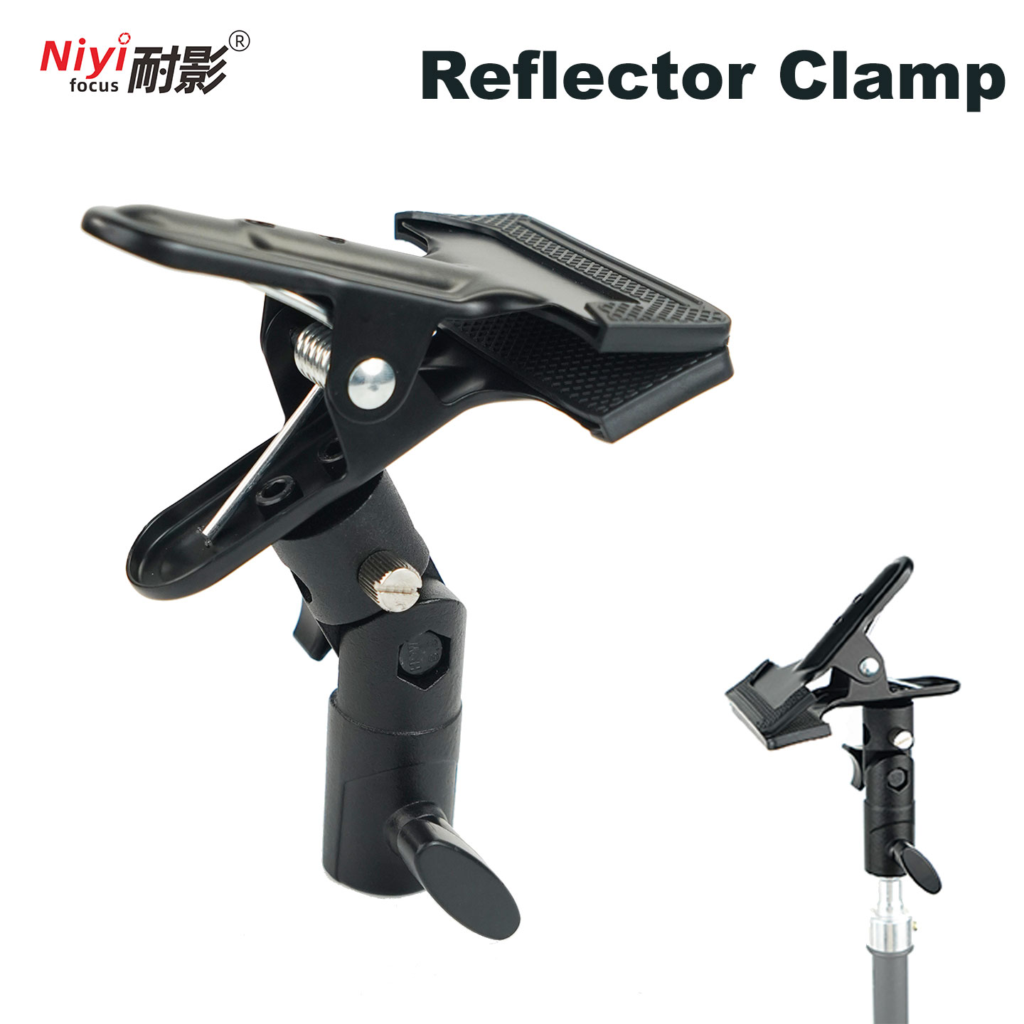 Reflector Holder Clamp 1/4 3/8 - Photography Lighting Background ulasan dan harga