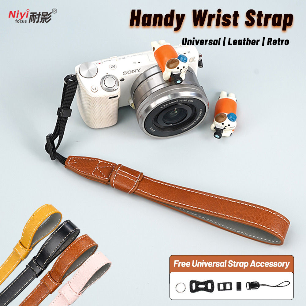 Universal Leather Camera Wrist - Fujifilm Camera X-T5 ulasan dan harga