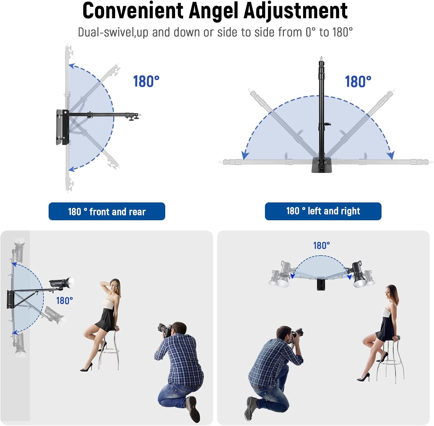 Neewer Wall Mounting Triangle  - Photography Lighting Triangle ulasan dan harga
