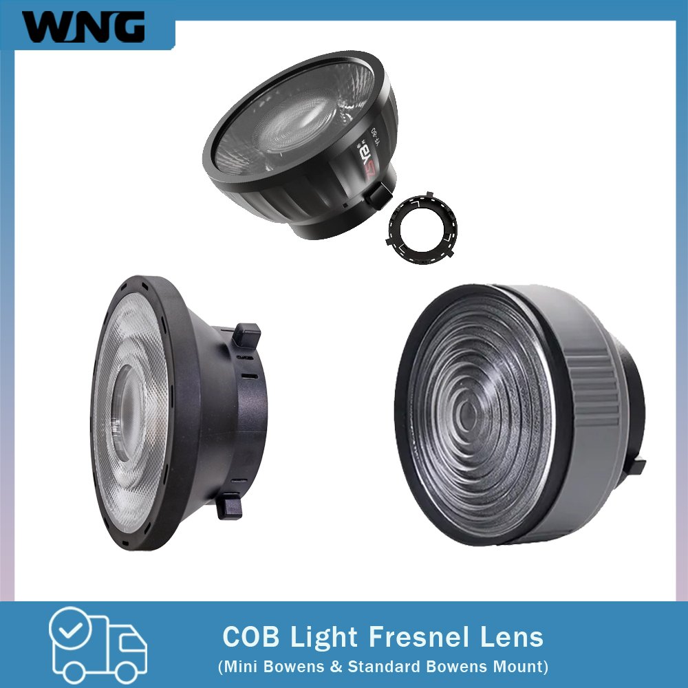 Fresnel Lens 15-55 Degree Adju - Photography Lighting Background ulasan dan harga