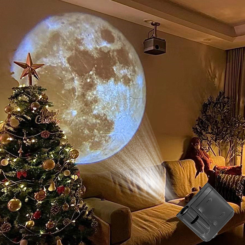 Aurora Moon Galaxy Projection  - Photography Lighting Background ulasan dan harga