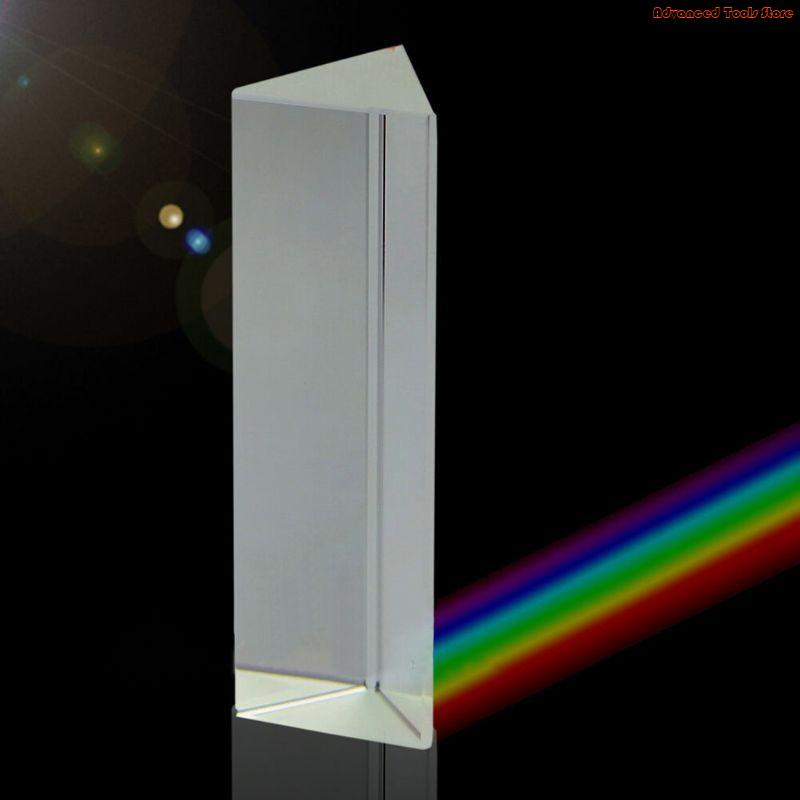 Crystal Optical Glass Triangul - Photography Lighting Triangle ulasan dan harga
