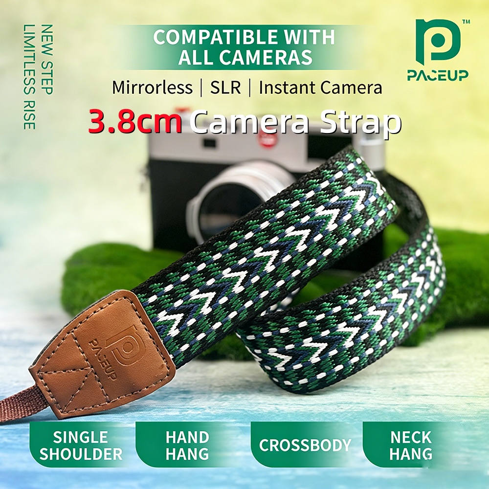 3.8cm Vintage Woven Camera Sho - Sony Camera Zv-E10 ulasan dan harga