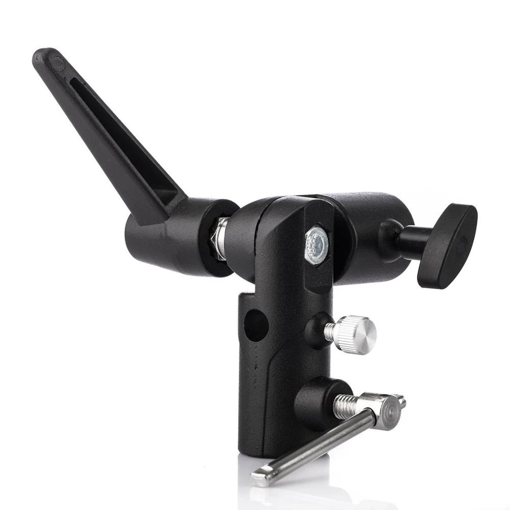 Flash Bracket Hot Shoe Umbrell - Photography Lighting Types ulasan dan harga