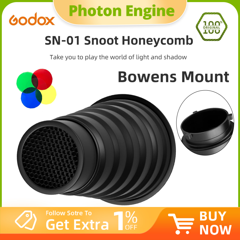GODOX SN-01 Bowens Large Snoot - Photography Lighting Types ulasan dan harga