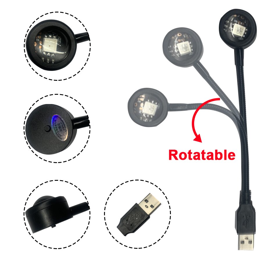 LED USB Sunset Lamp Projector  - Photography Lighting Mood ulasan dan harga