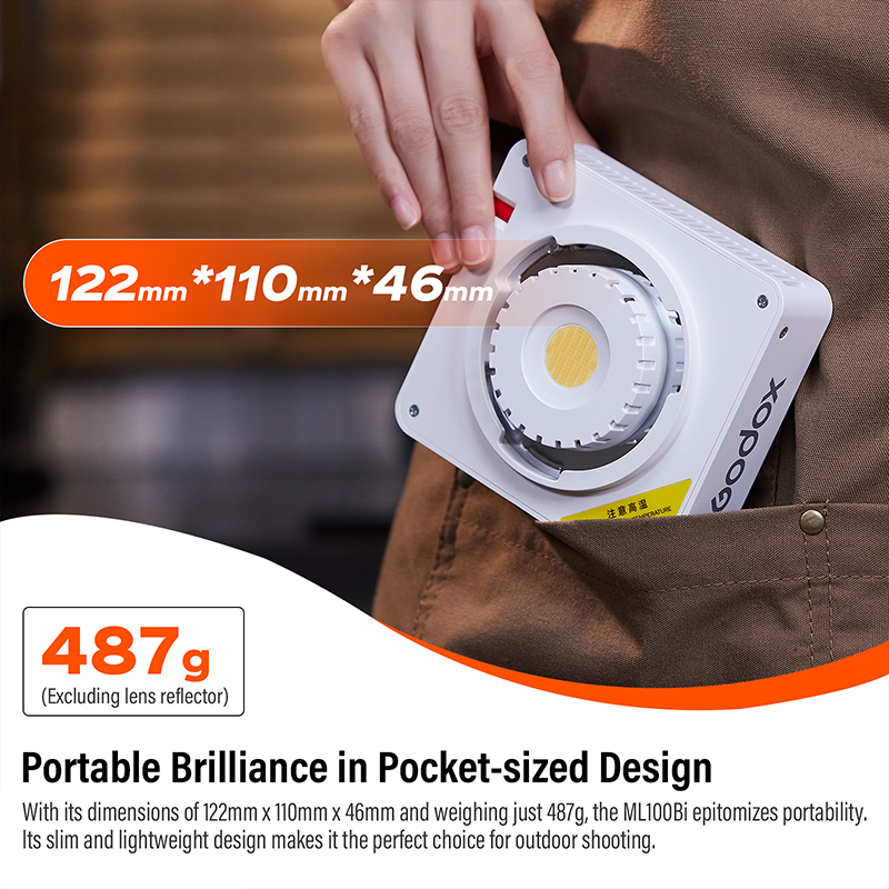 Godox ML100Bi/ML100R Bi-Color  - Photography Lighting Godox ulasan dan harga