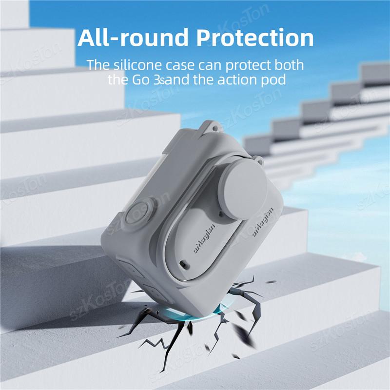 Silicone Protective Case For I - Insta360 Camera Go 3 ulasan dan harga