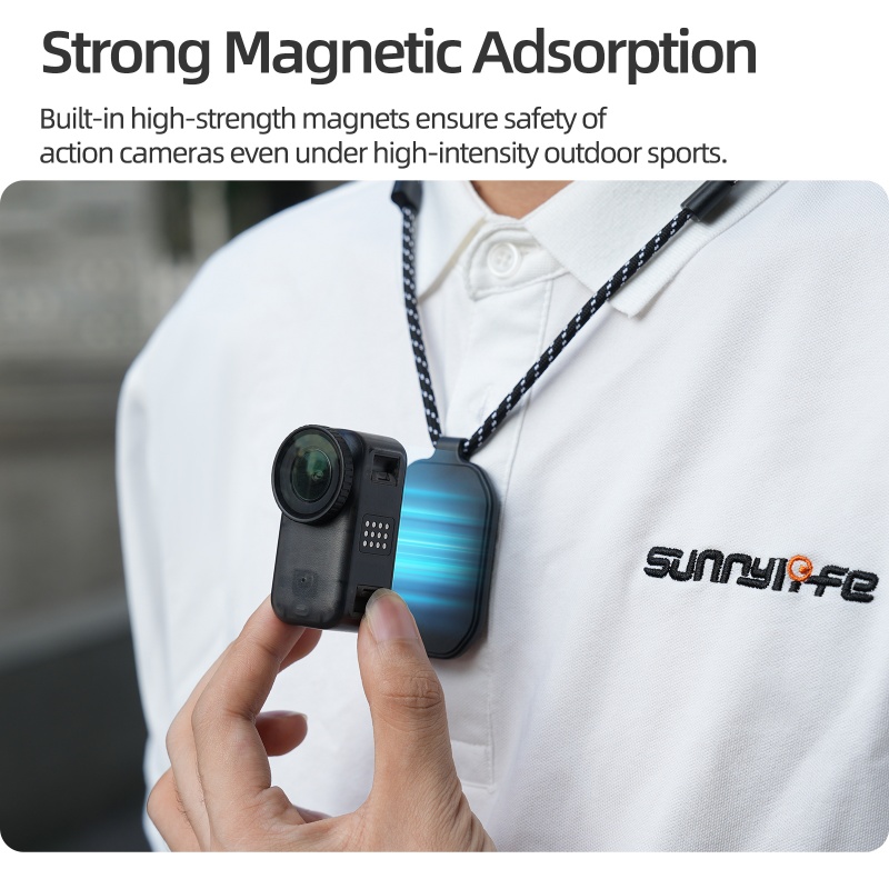 Magnetic Camera Mount Neck Lan - Insta360 Camera Go 3 ulasan dan harga