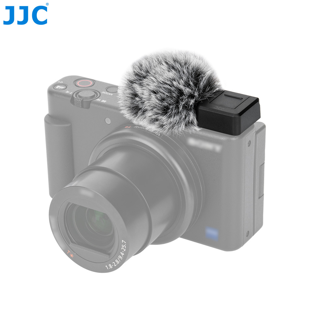 JJC Cold Shoe Wind Muff for So - Sony Camera Zv-E10 ulasan dan harga