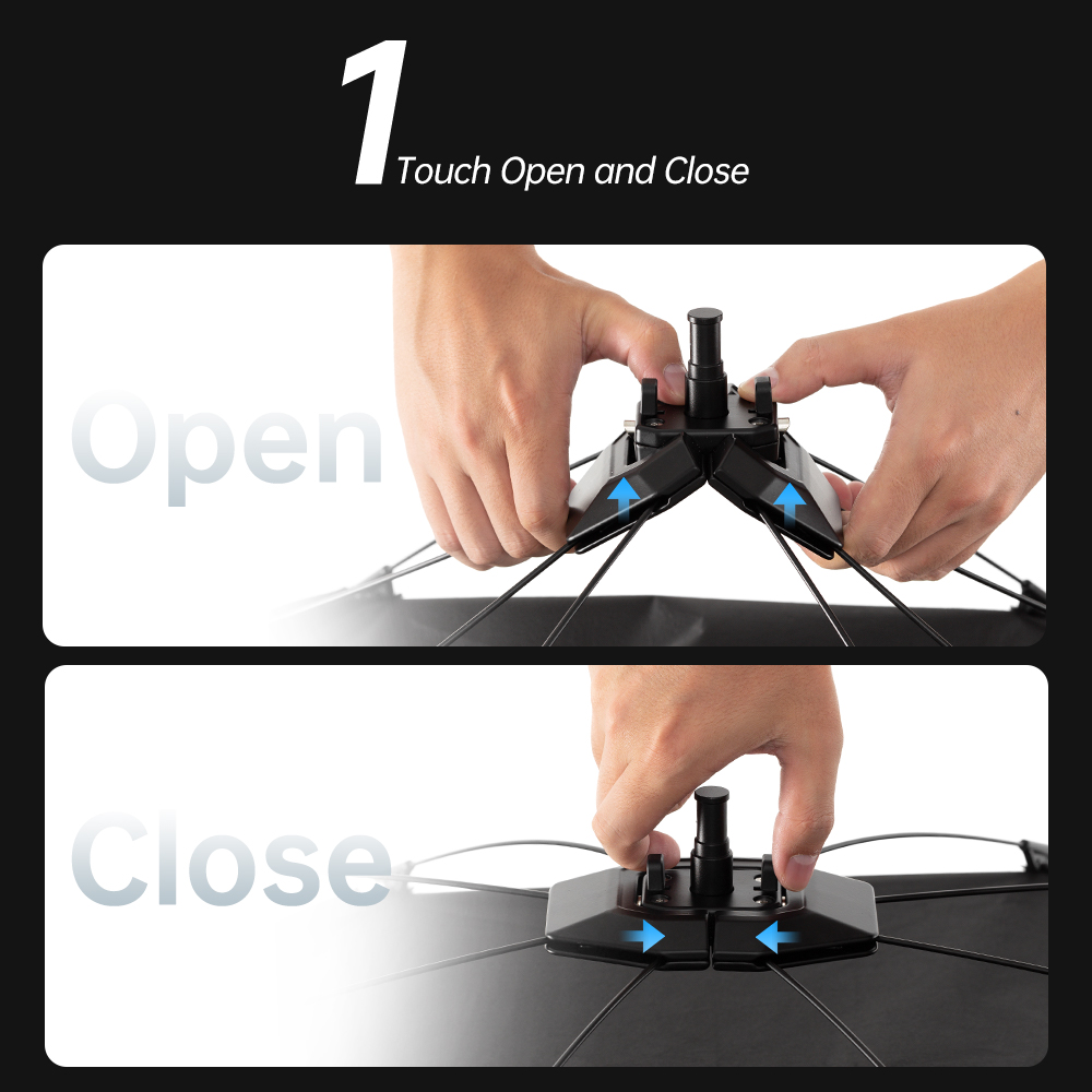 AMBITFUL 3in1 U-Type Light Dif - Photography Lighting Types ulasan dan harga