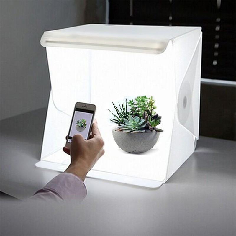 LED Panel Light Box Photograph - Photography Lighting Background ulasan dan harga