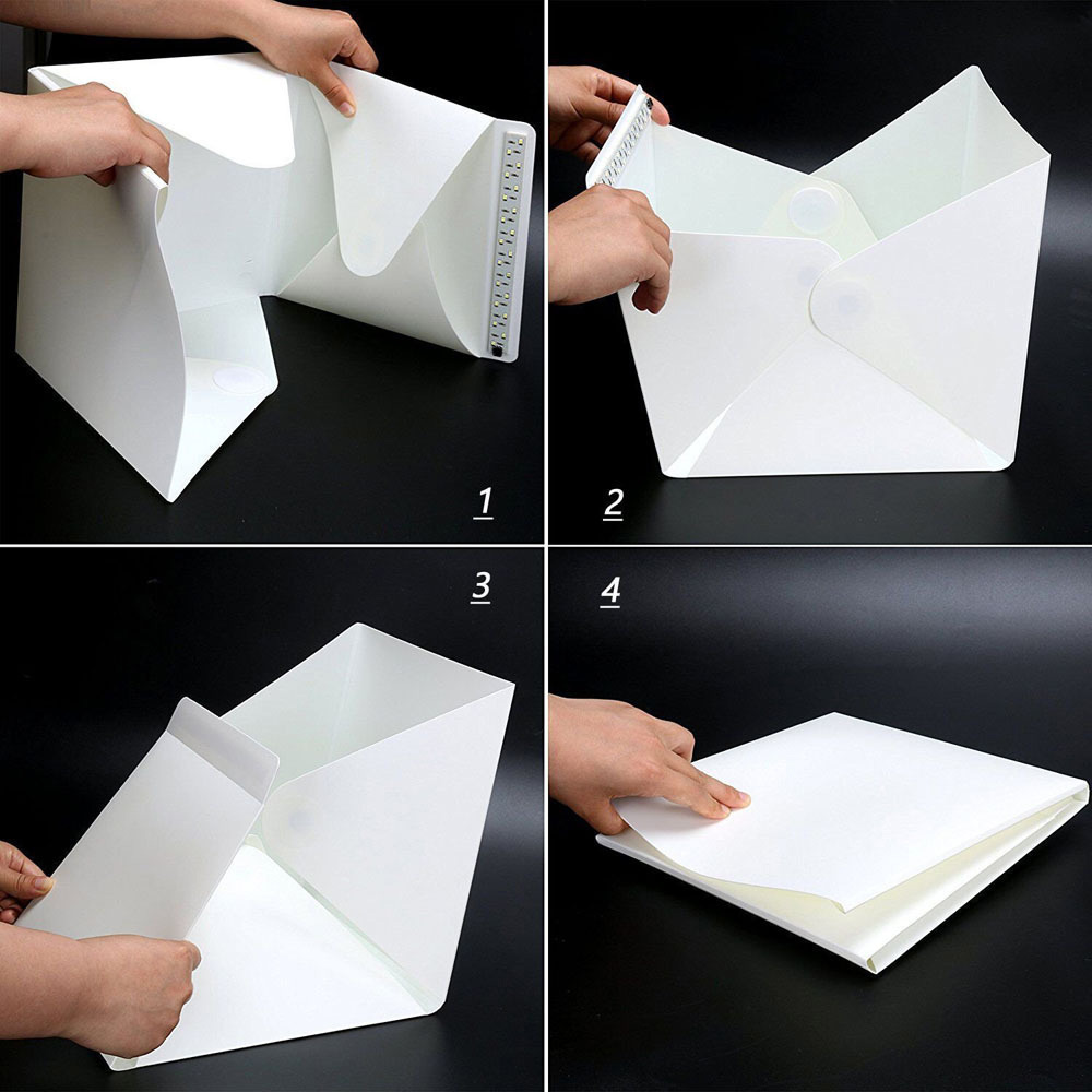 LED Panel Light Box Photograph - Photography Lighting Background ulasan dan harga
