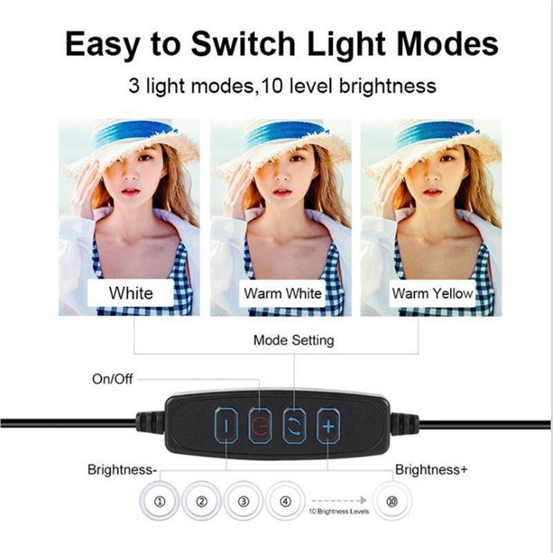 Dimmable Led Ring Light Profis - Photography Lighting Lamp ulasan dan harga