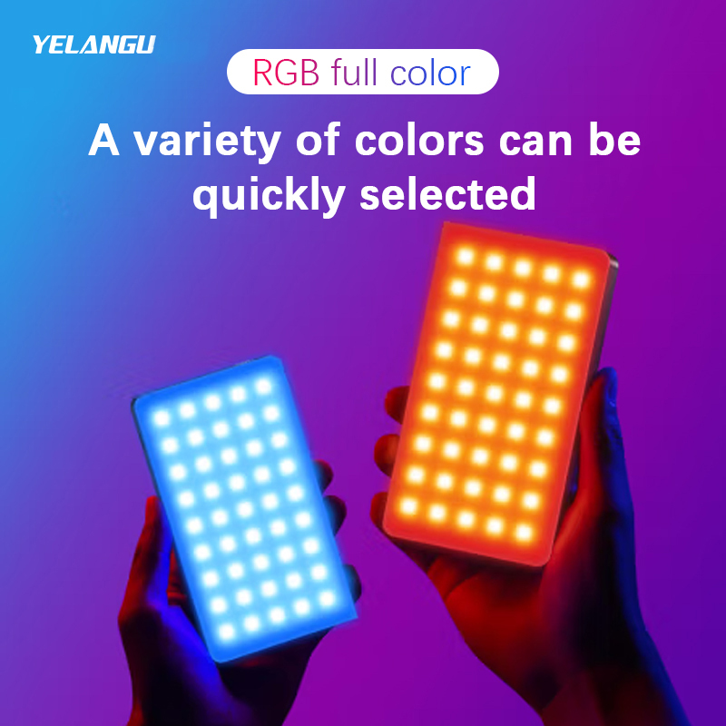 YELANGU RGB LED Video Light W1 - Photography Lighting Background ulasan dan harga