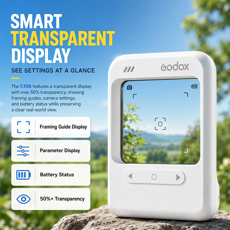Godox C100 Transparent View Ca - Photography Lighting Godox ulasan dan harga