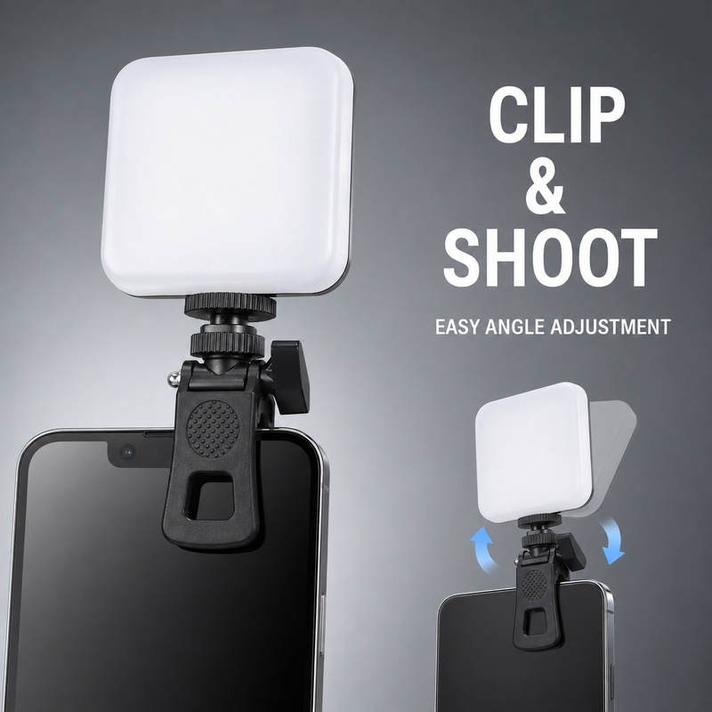 DY11Mini Portable Clip-On Phon - Photography Lighting Portable ulasan dan harga
