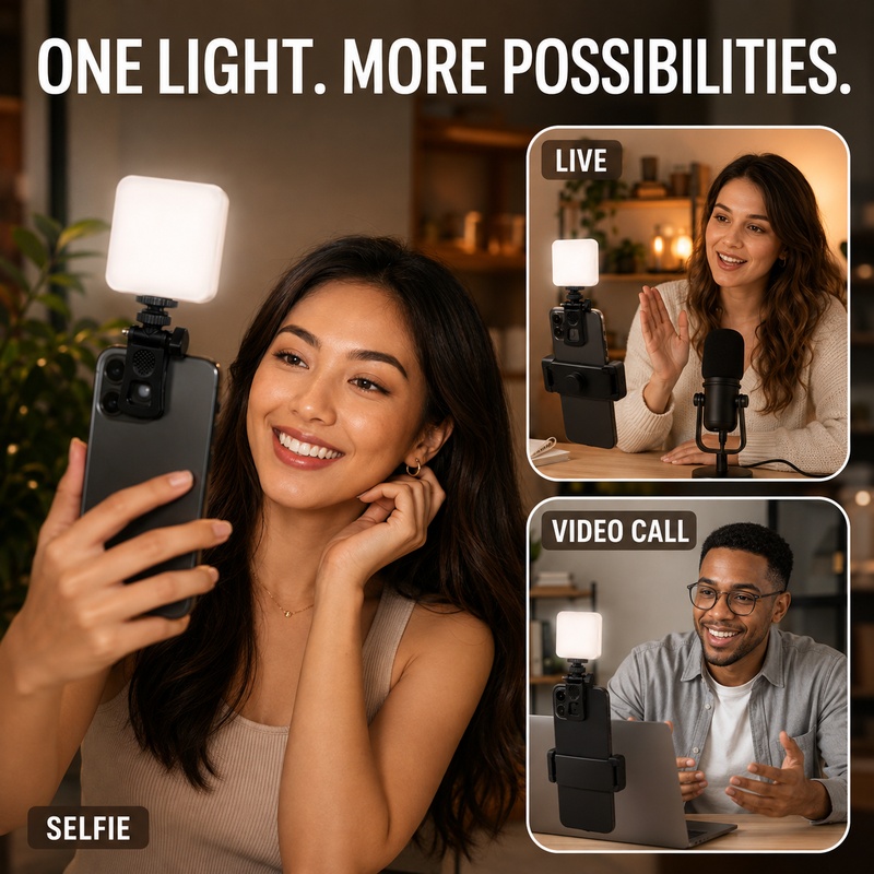 DY11Mini Portable Clip-On Phon - Photography Lighting Portable ulasan dan harga
