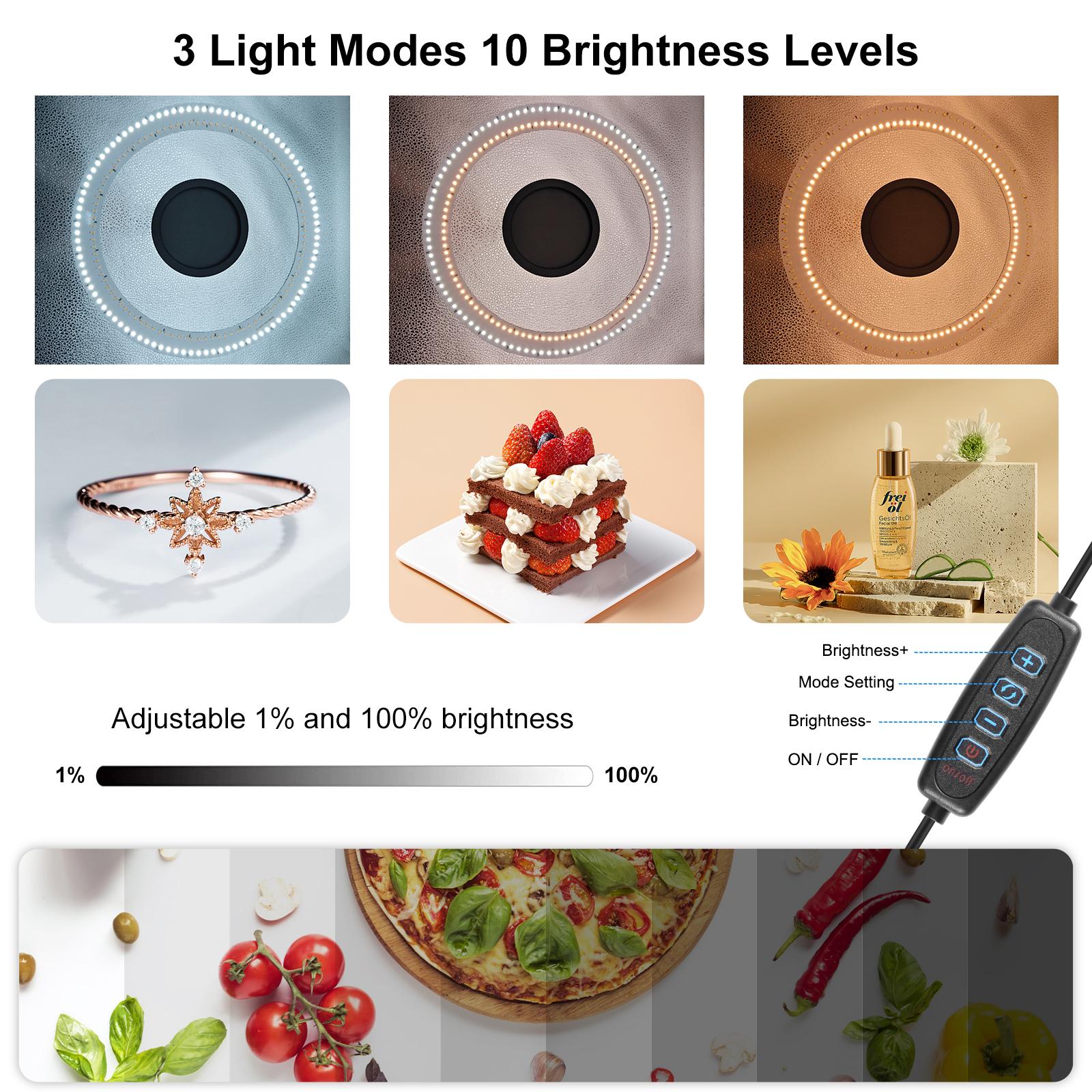 PULUZ 50cm Folding Portable Ri - Photography Lighting Types ulasan dan harga