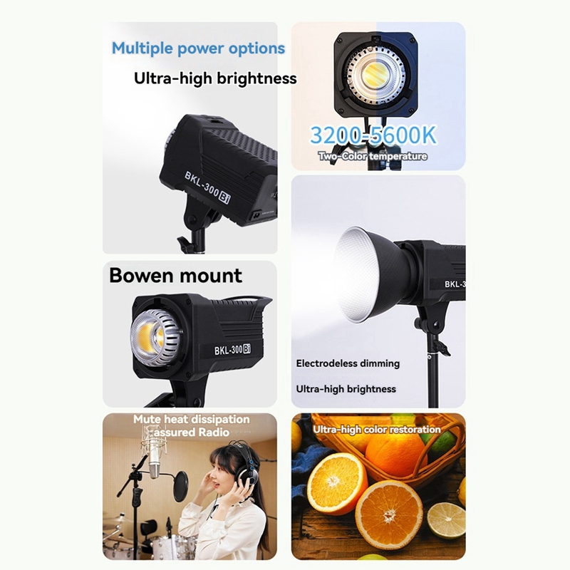 300W Bi LED Video Light, Conti - Photography And Lighting ulasan dan harga