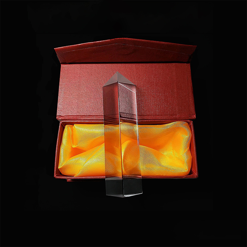 30x30x100mm K9 Triangular Pris - Photography Lighting Triangle ulasan dan harga
