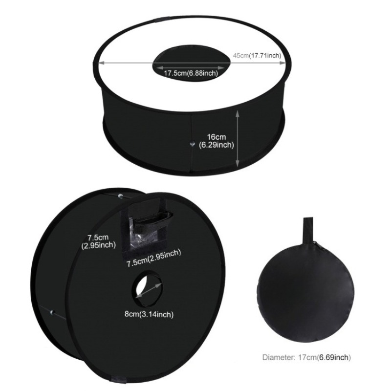 Foldable 45cm Ring‑flash Soft‑ - Photography Lighting Types ulasan dan harga