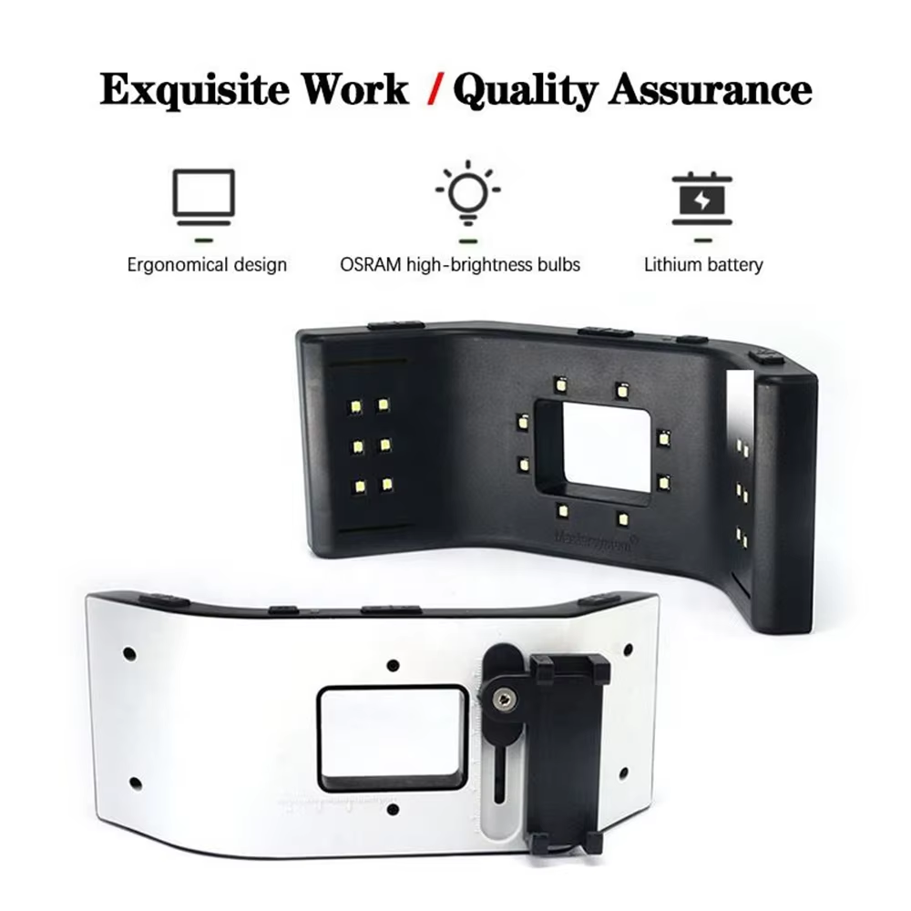 JUMTOP Dental Photography Ligh - Photography Lighting Lamp ulasan dan harga