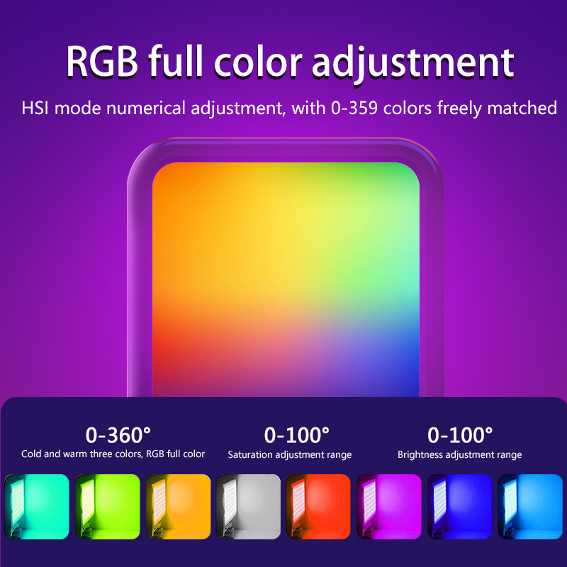 Portable Mini RGB Video Light  - Photography Lighting Portable ulasan dan harga