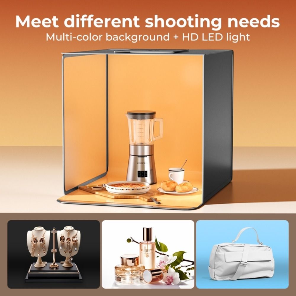 45/65cm Studio LED Light Box F - Photography Lighting Background ulasan dan harga