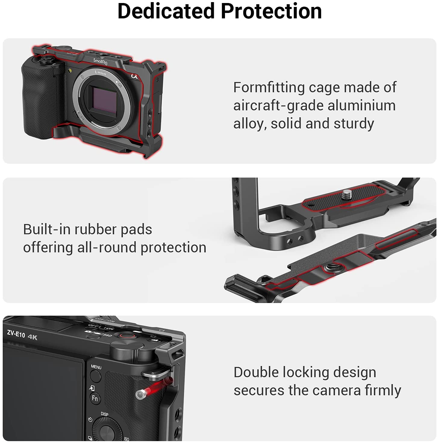 SmallRig for Sony ZVE10 Camera - Sony Camera Zv-E10 ulasan dan harga