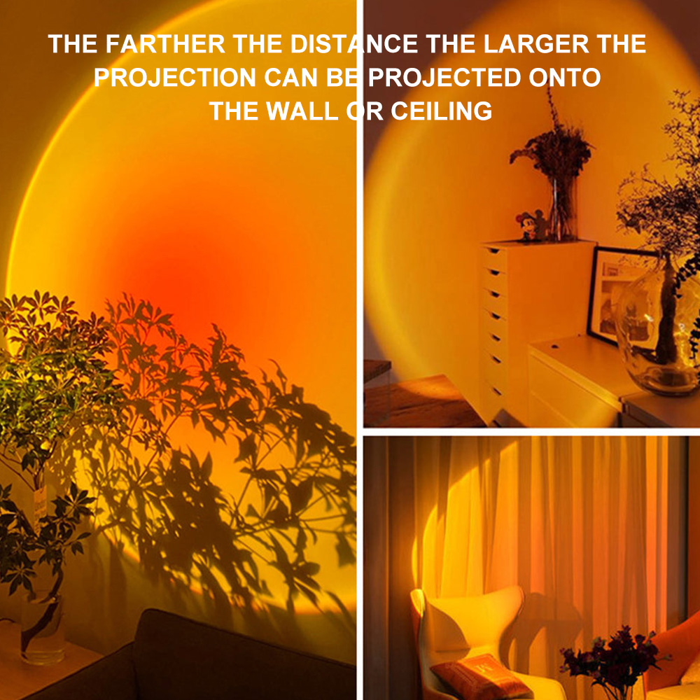 USB Sunset Lamp Projector Led  - Photography Lighting Mood ulasan dan harga