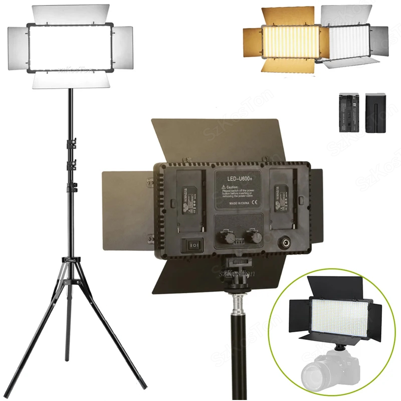 U800 U600 LED Photo Studio Vid - Photography Lighting Background ulasan dan harga