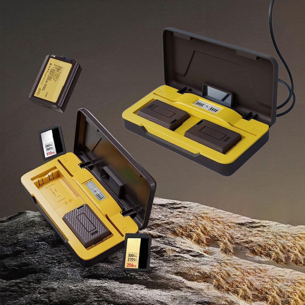 Dual-Slot Camera Charger For S - Sony Camera Zv-E10 ulasan dan harga