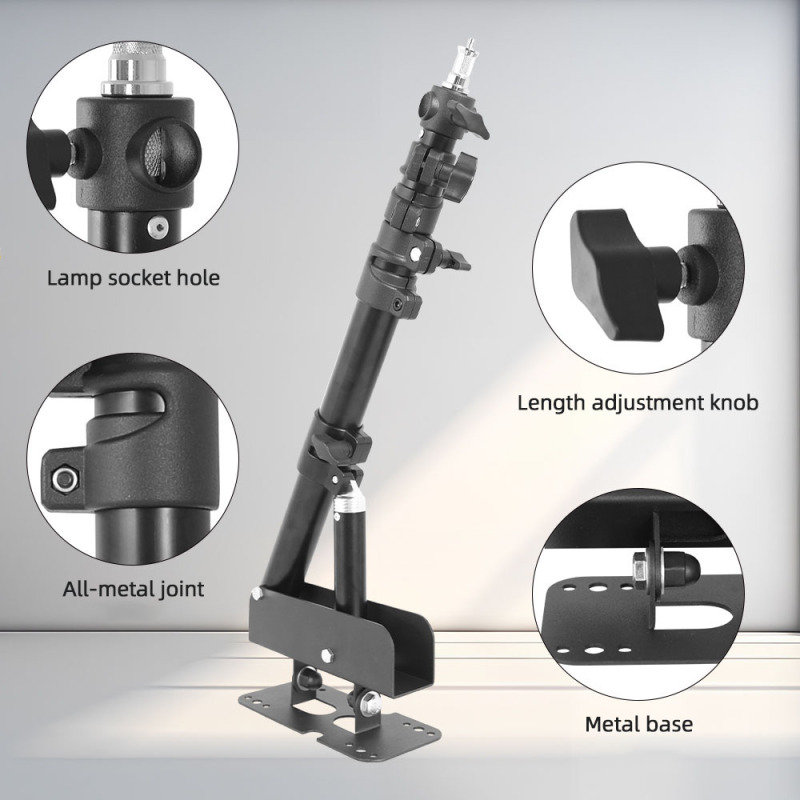 Metal Wall Mounting Light Stan - Photography Lighting Triangle ulasan dan harga